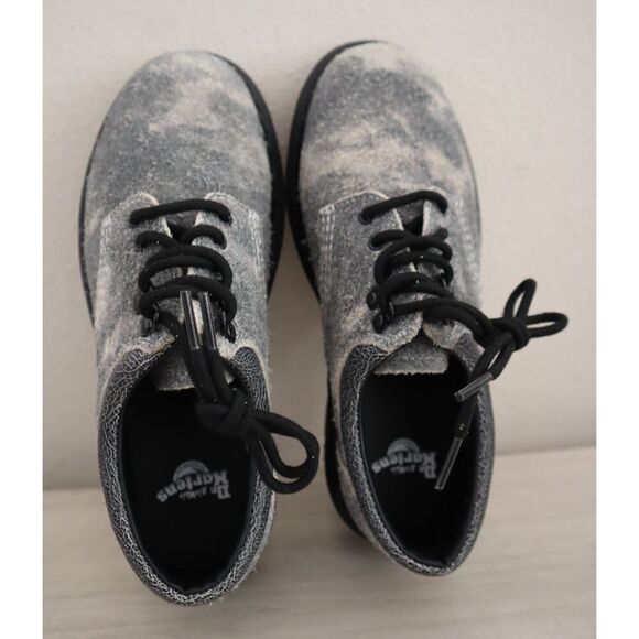 Dr Martens 8053 Men\'s 6 Women\'s 7 Stonewashed Hairy Suede Casual Oxford Shoe main image 4